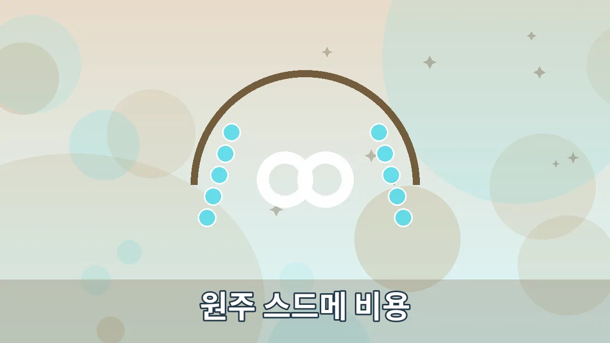 원주 스드메 비용 안내 이미지 4