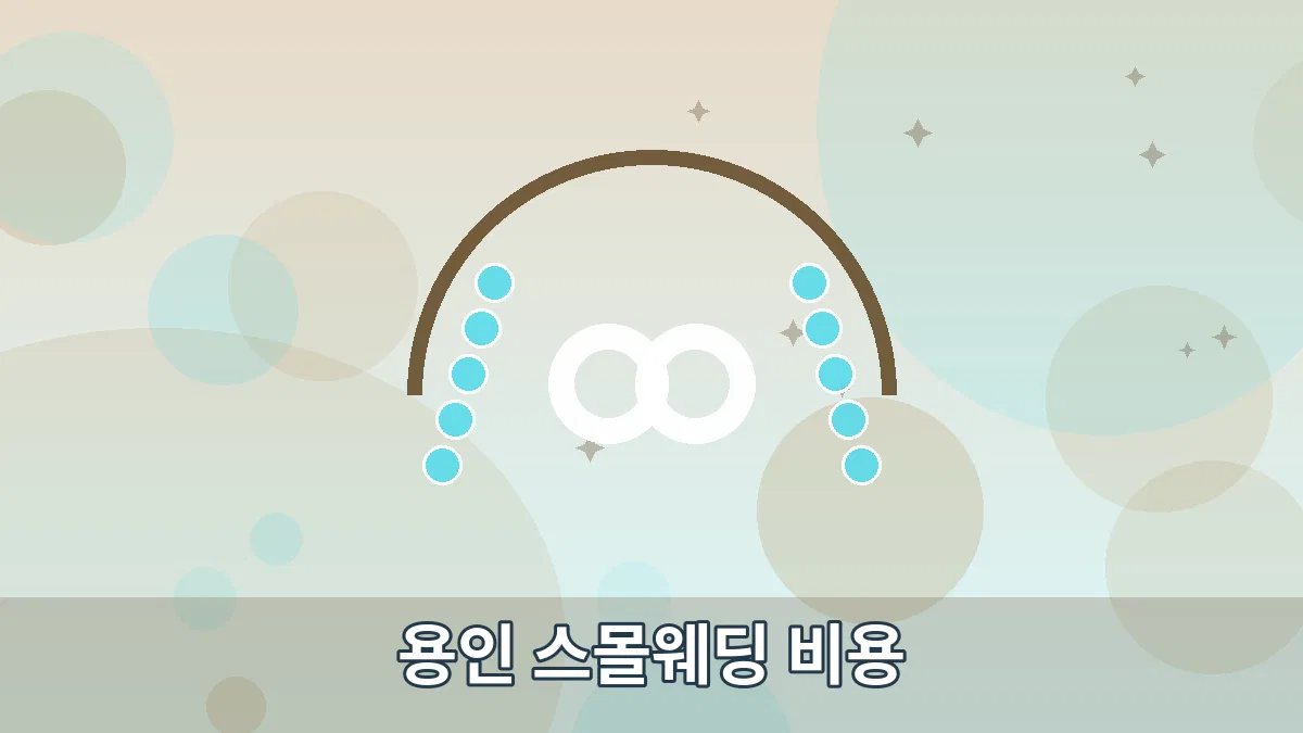 용인 스몰웨딩 비용 안내 이미지 4