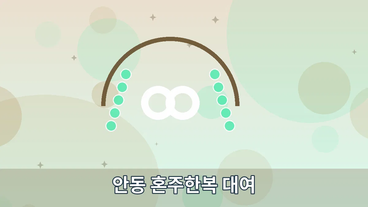 안동 혼주한복 대여 안내 이미지 3