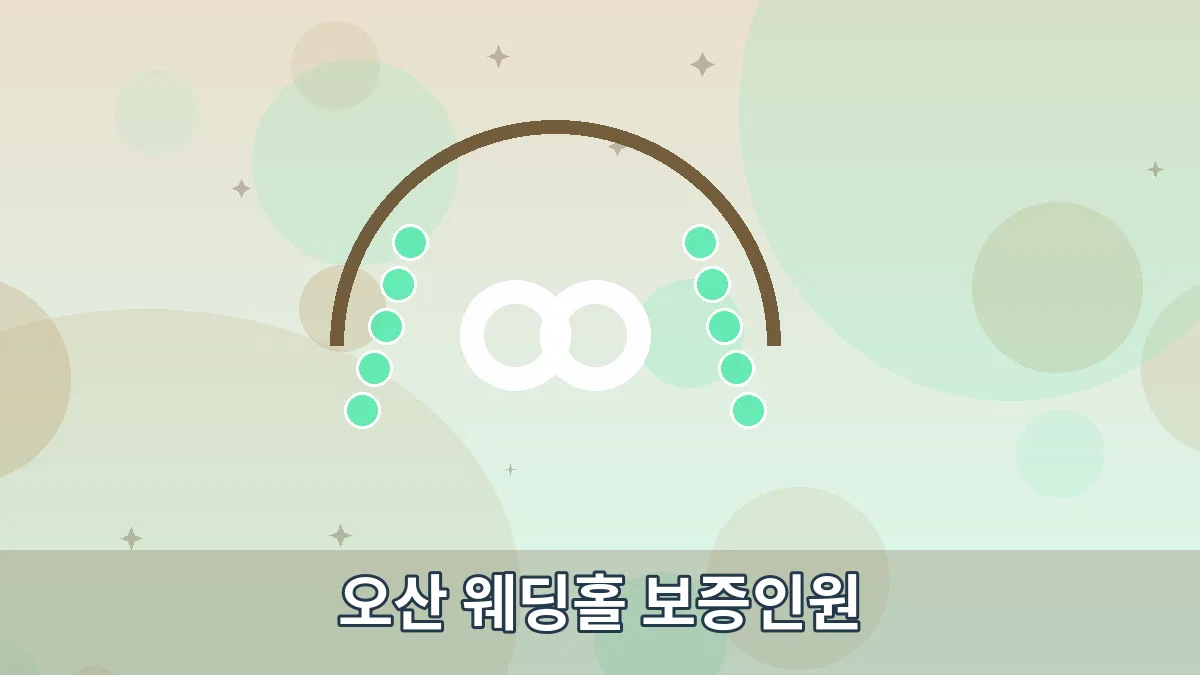 오산 웨딩홀 보증인원 안내 이미지 3