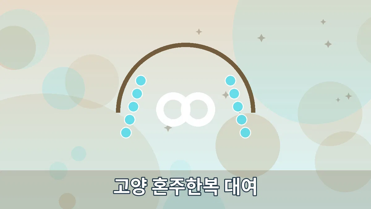 고양 혼주한복 대여 안내 이미지 4