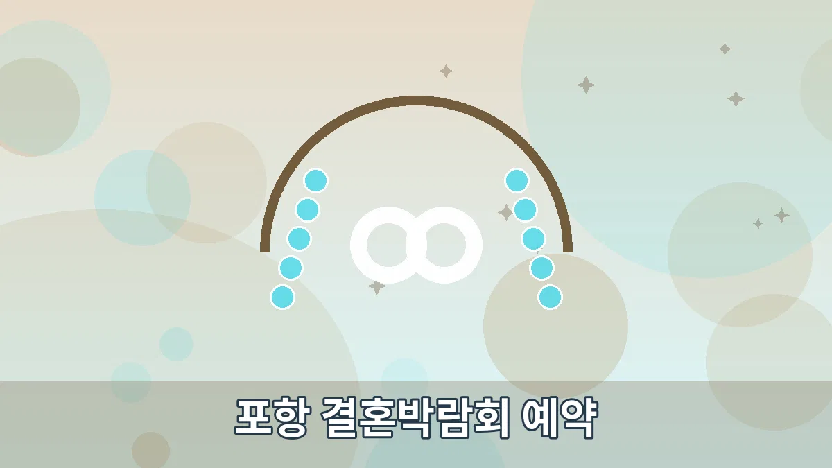 포항 결혼박람회 예약 안내 이미지 4