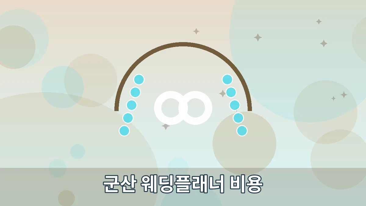 군산 웨딩플래너 비용 안내 이미지 4