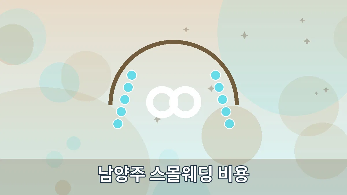 남양주 스몰웨딩 비용 안내 이미지 4