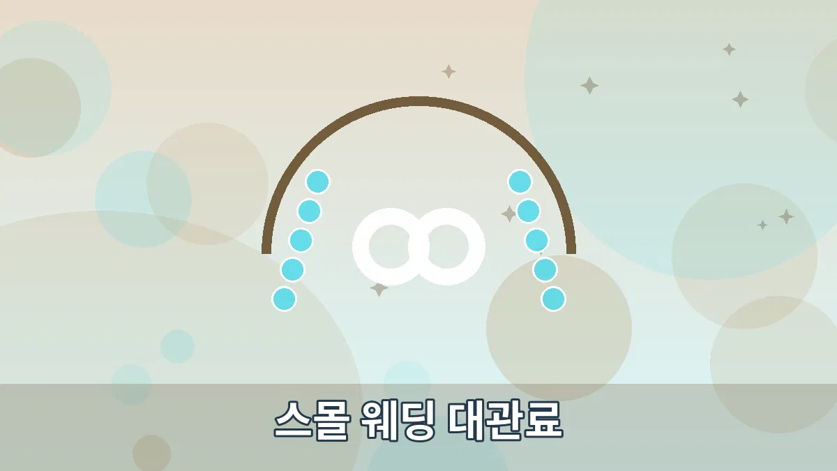 스몰 웨딩 대관료 안내 이미지 4